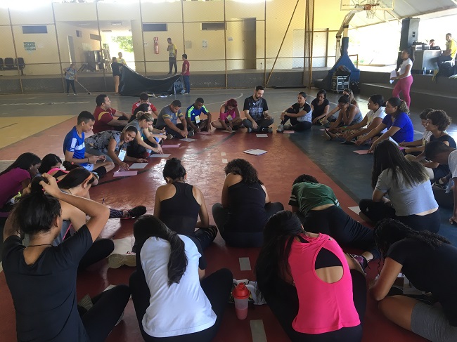 Curso 01 desta manha Danca na Escola Prof. Roberto Freitas XIV Congresso FIEP PI20190530165900