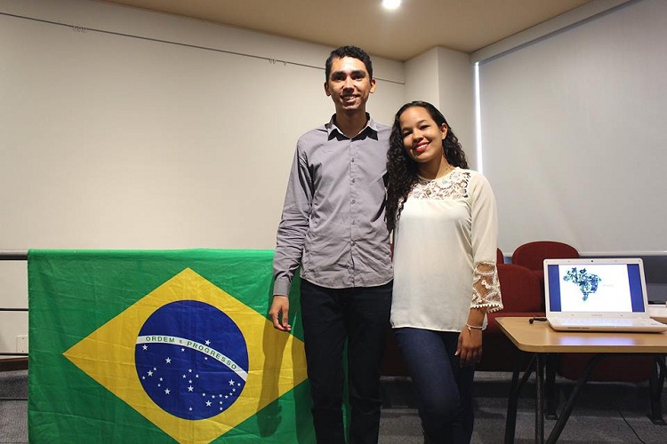 Allana e Marcos Felipe