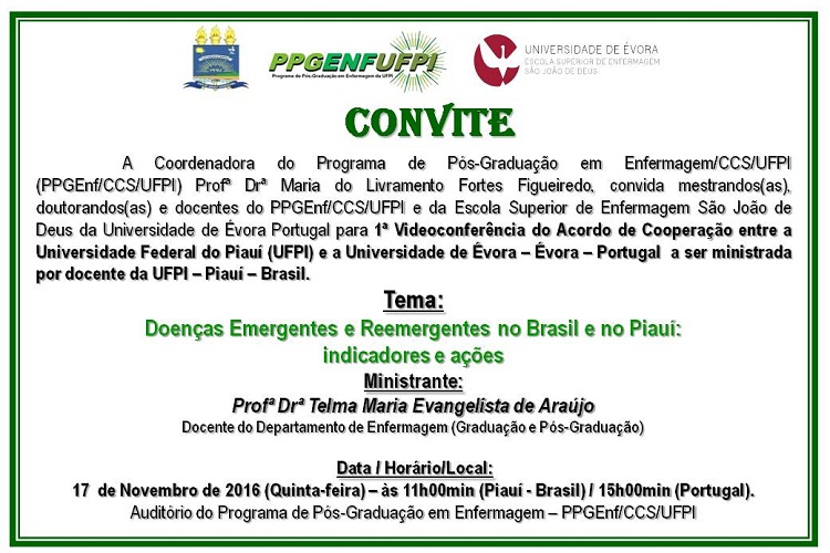 CONVITE VIDEOCONFERÊNCIA