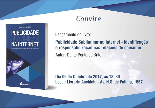 Convite lancamento livro