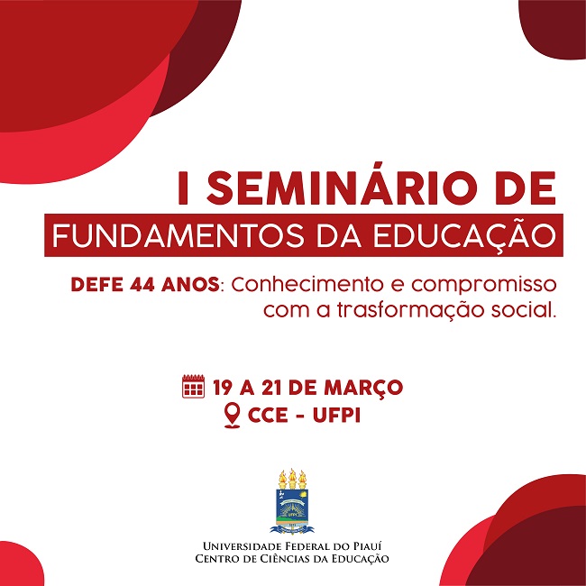 MIDIAS I SEMINÁRIO DE FUNDAMENTOS DA EDUCAÇÃO DA UFPI 2 0120190314173643